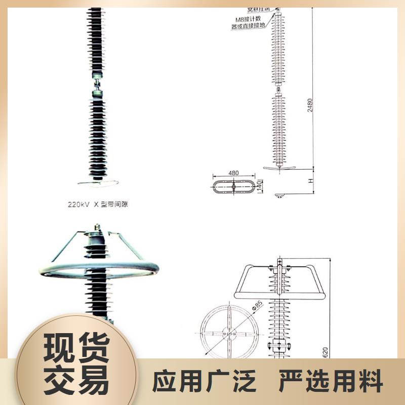 电站型氧化锌避雷器避雷器HY5WZ-15/40.5批发价用心制造