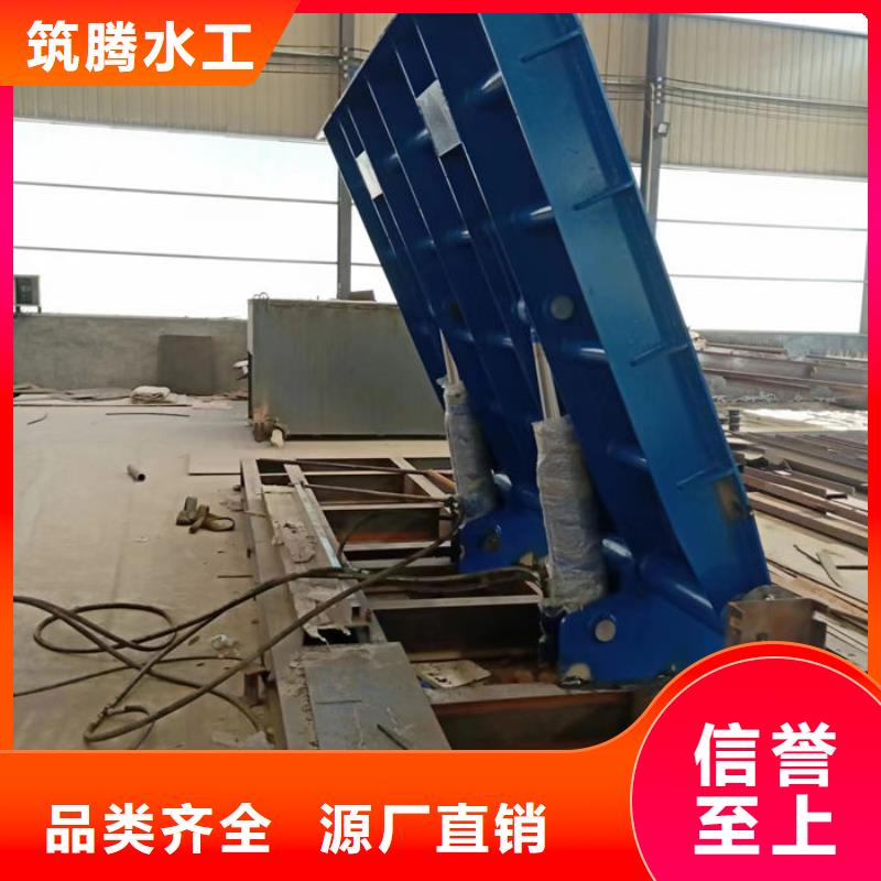 銀川液壓雙控翻板閘門細節(jié)展示