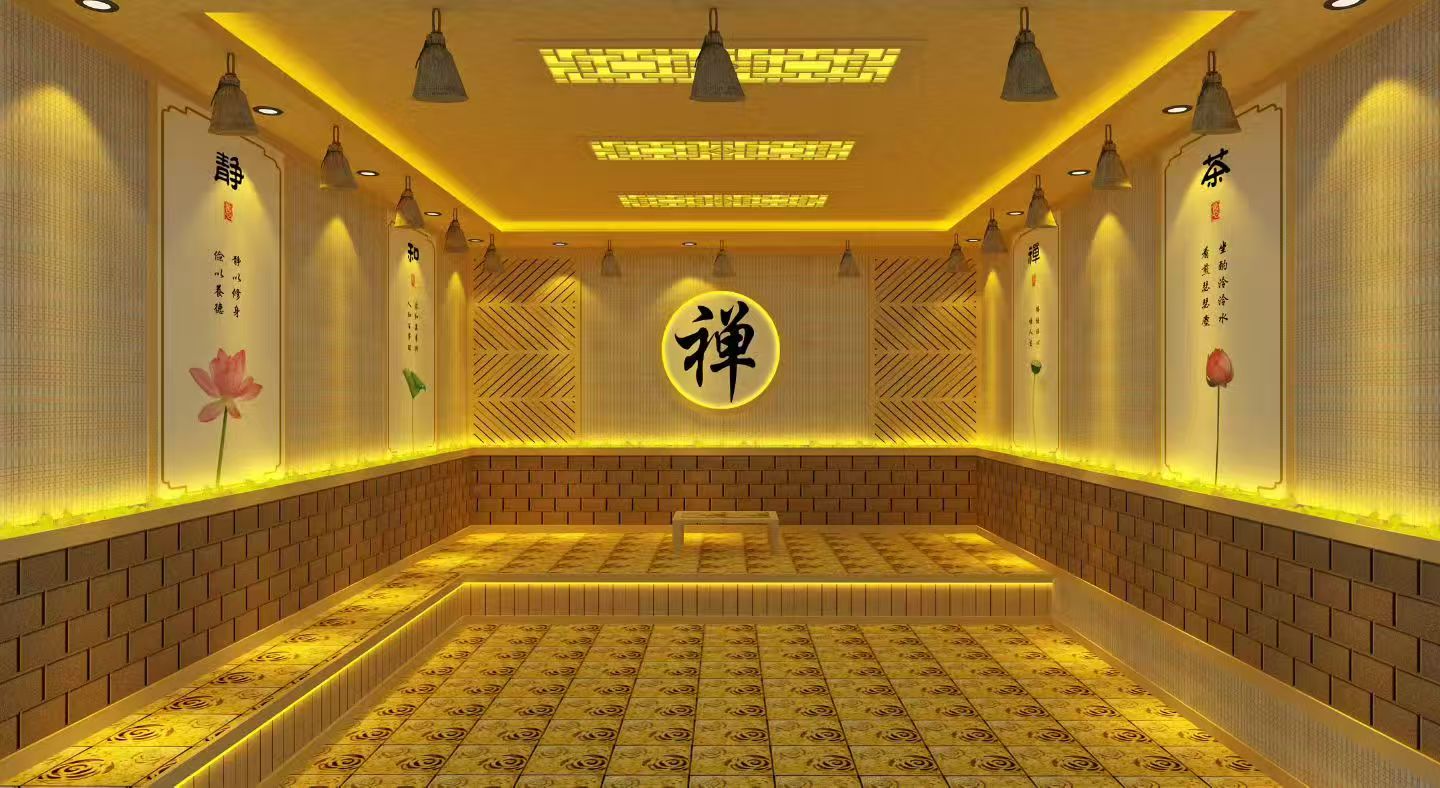 寧德汗蒸房_韓式院汗蒸房安裝細(xì)節(jié)展示