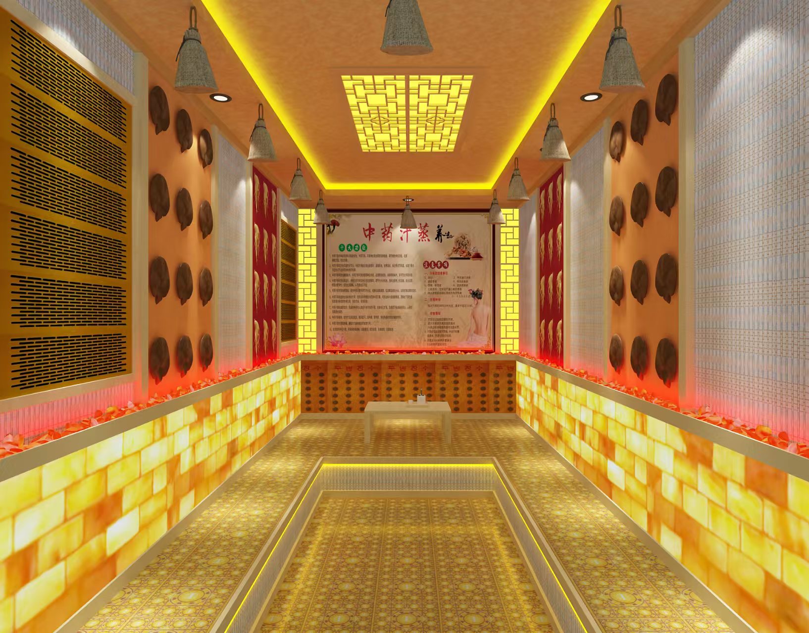 宣威汗蒸房艾草汗蒸房安裝廠家案例