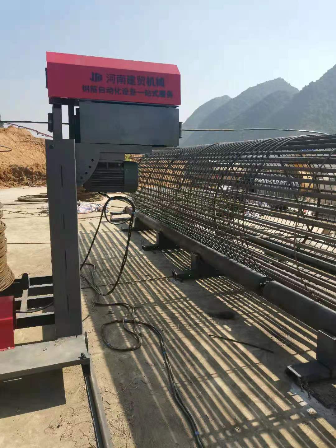 耀州鋼筋籠繞筋機(jī)雙筋鋼筋籠繞筋機(jī)種類多質(zhì)量好