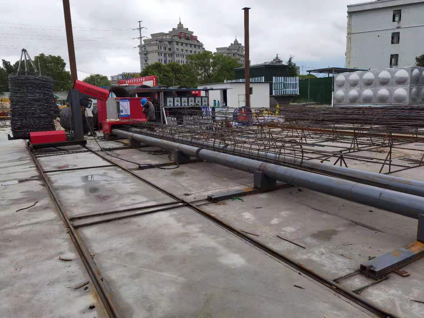 文圣鋼筋籠繞筋機雙筋繞筋機源頭采購