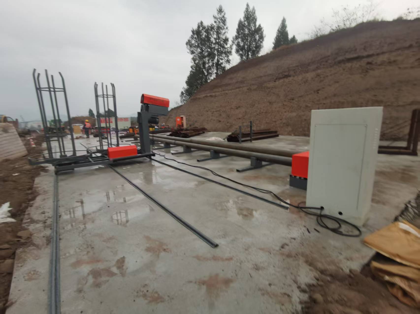 鋼筋籠繞筋機雙筋鋼筋籠繞筋機種類多質(zhì)量好