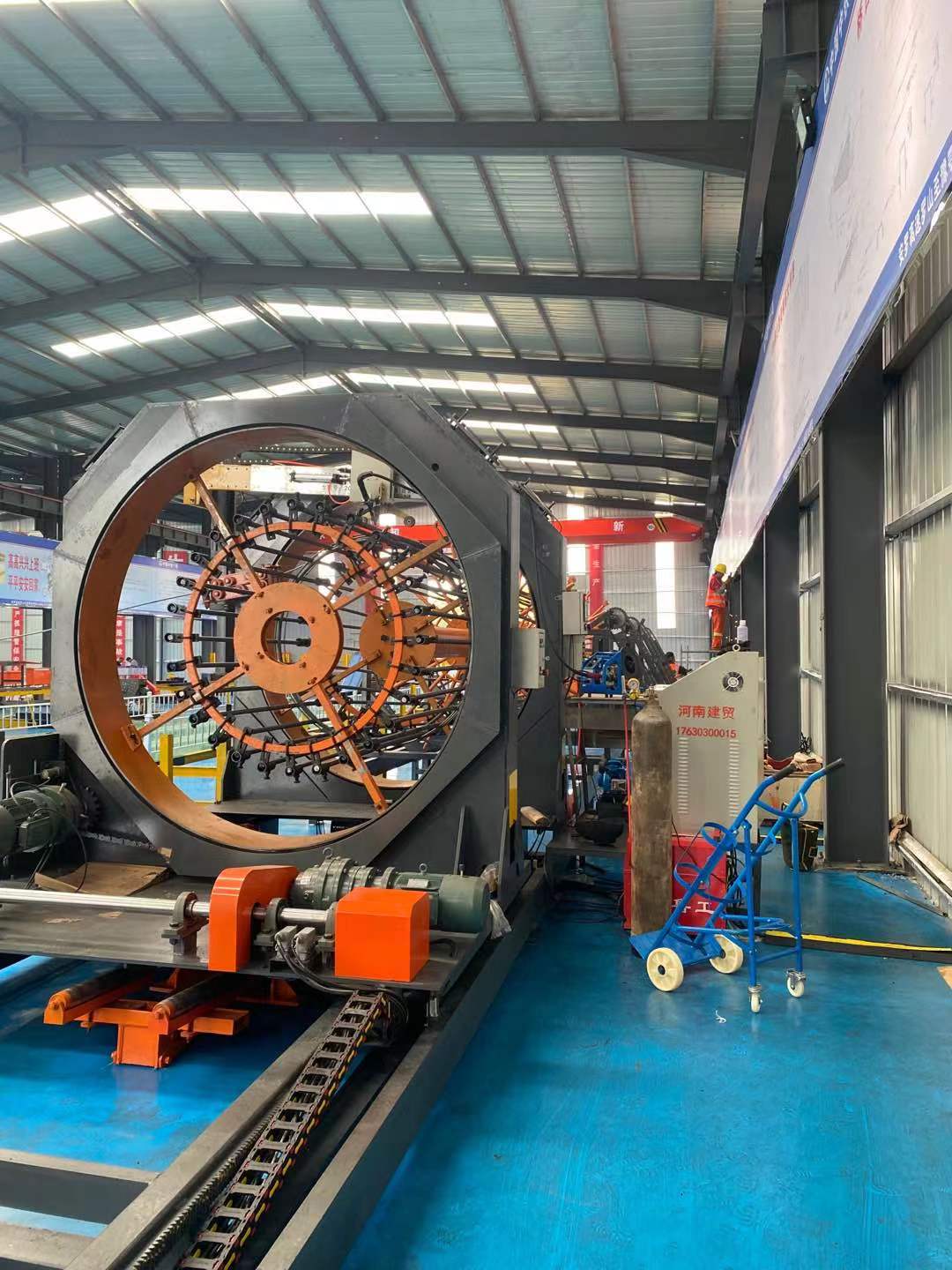 鋼筋籠滾焊機(jī)_2200型鋼筋籠繞筋機(jī)一個(gè)起售