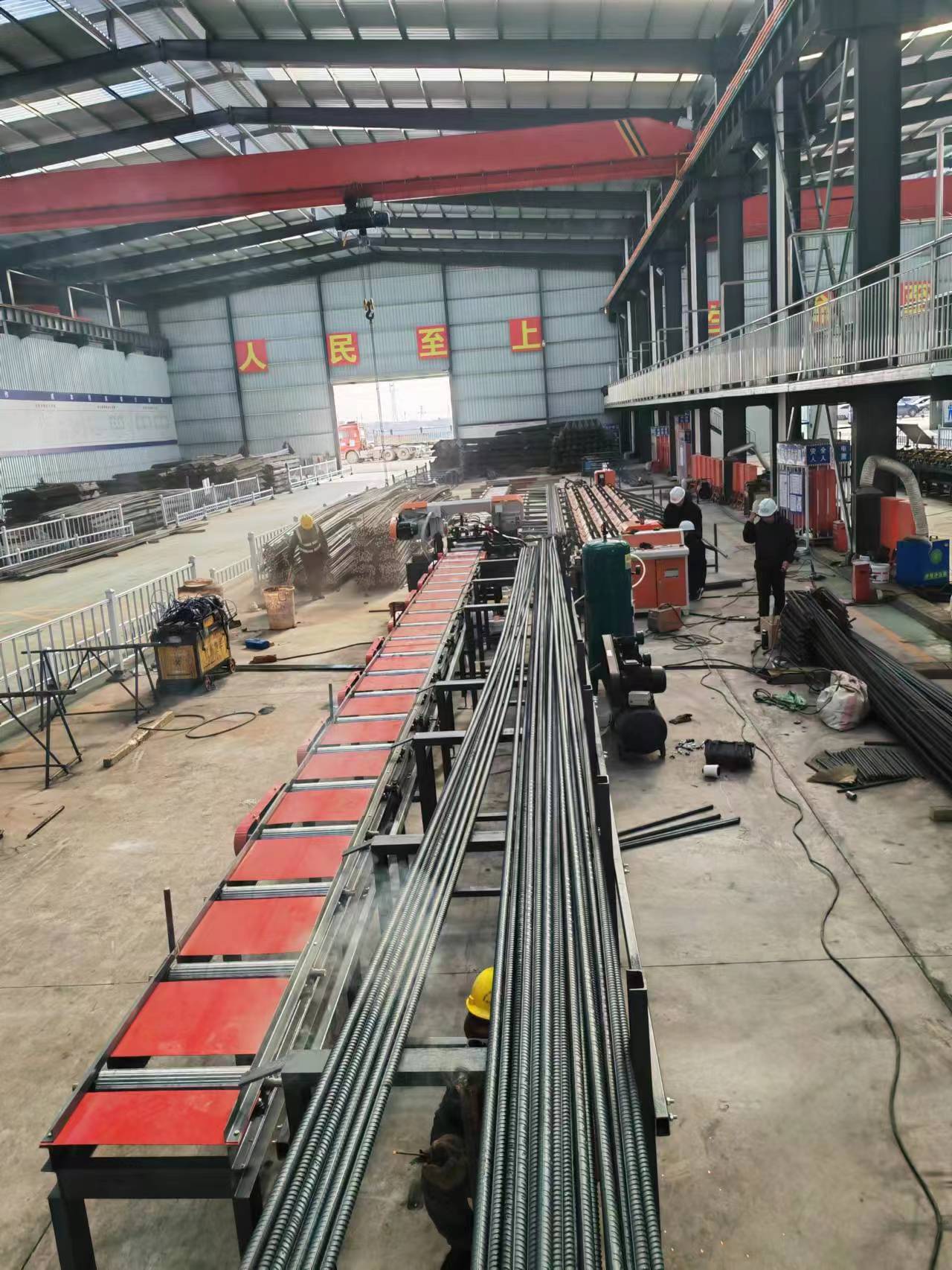 龍子湖套絲生產(chǎn)線鋼筋套絲線供貨及時