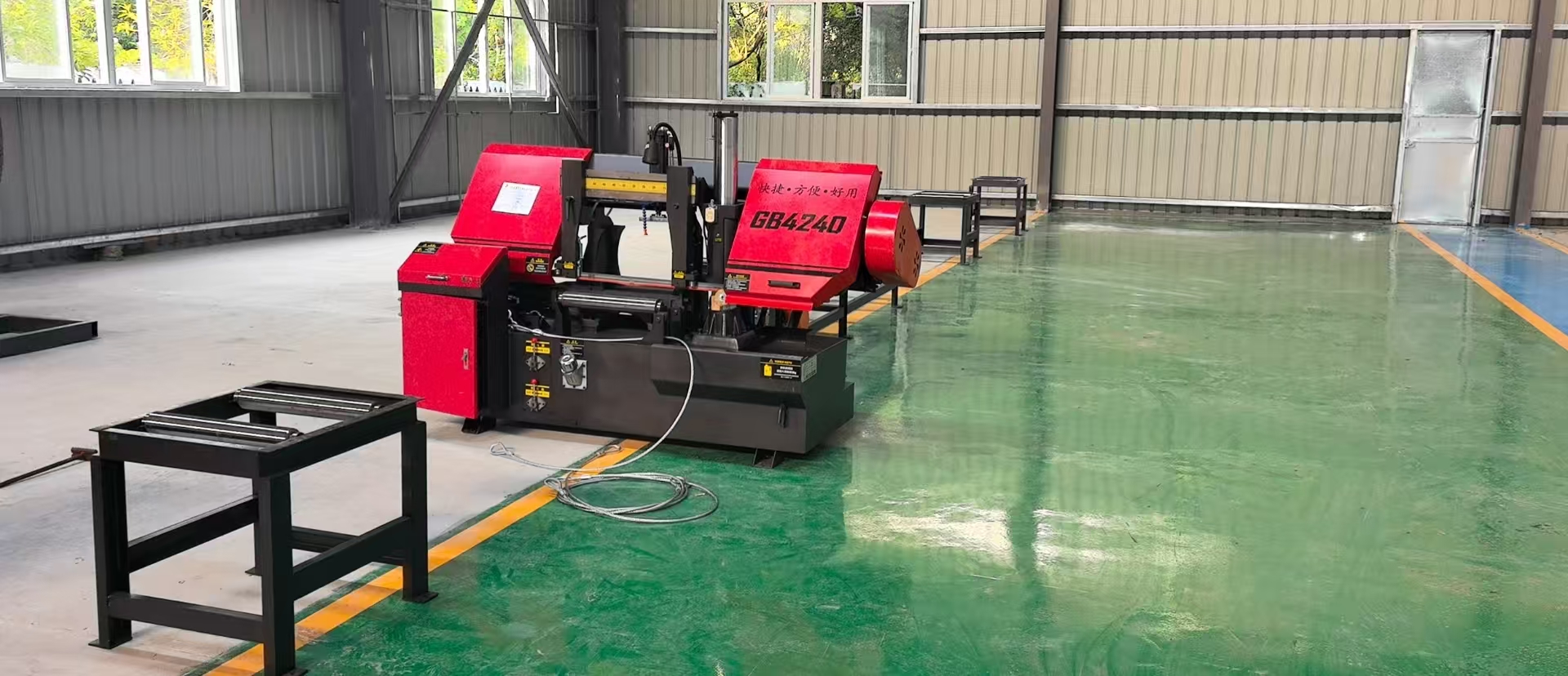 新榮鋼筋鋸床鋼筋鋸切機工程施工案例