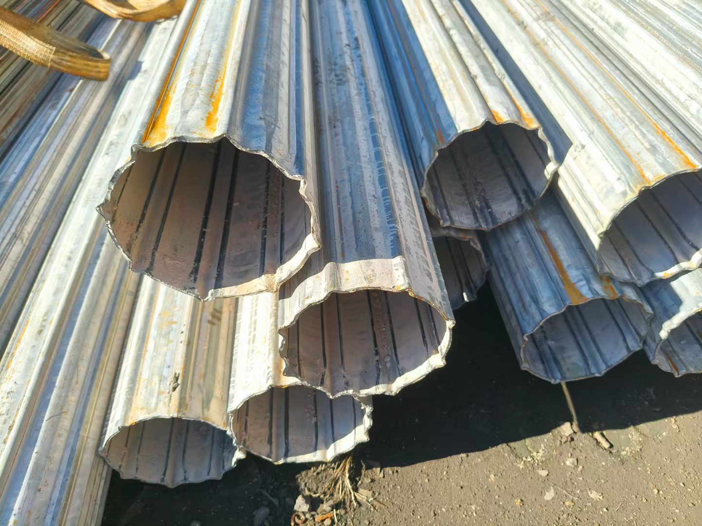 寶雞金臺50*50鍍鋅三角管-可貨到付款