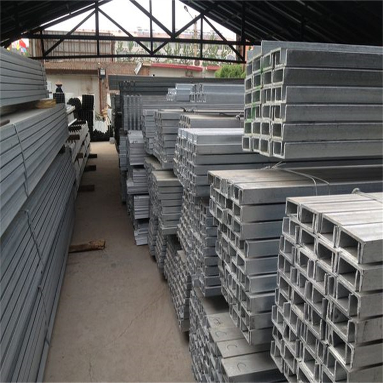 陵水縣5#熱軋槽鋼_Q235B熱鍍鋅庫(kù)存大