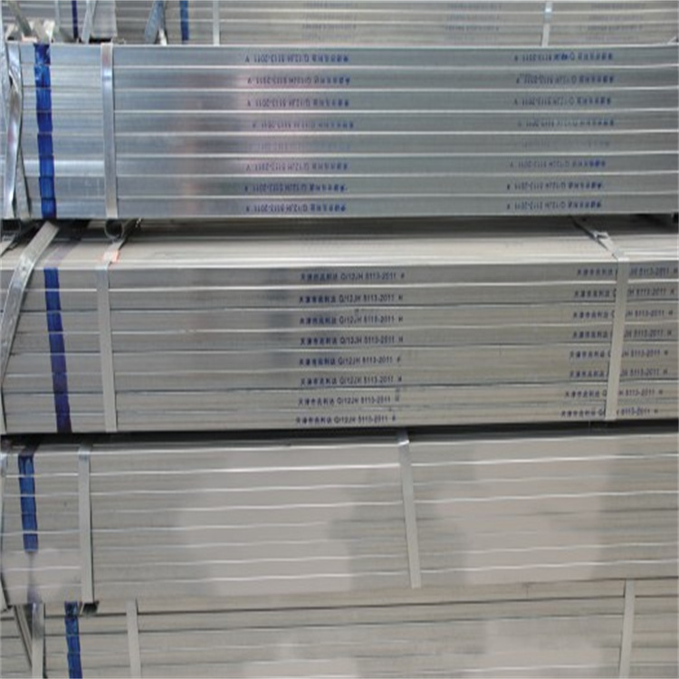 荊門熱鍍鋅方管鍍鋅方管加工交貨快