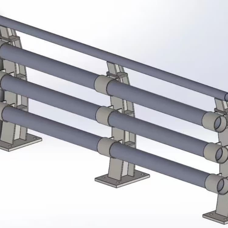 文圣護(hù)欄復(fù)合管護(hù)欄廠家直銷放心