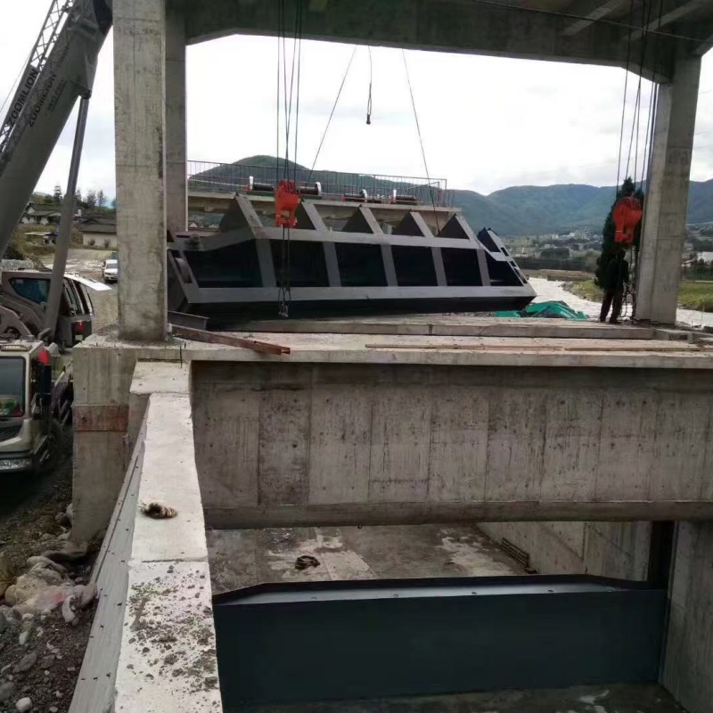 鋼閘門 液壓鋼壩閘門 實地大廠