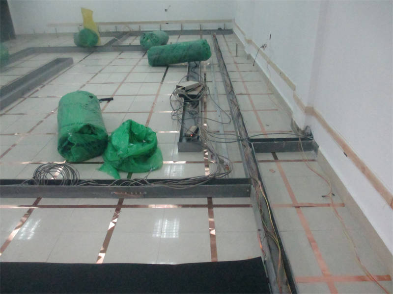 濠江防靜電地板直鋪式性PVC防靜電地板產品實拍