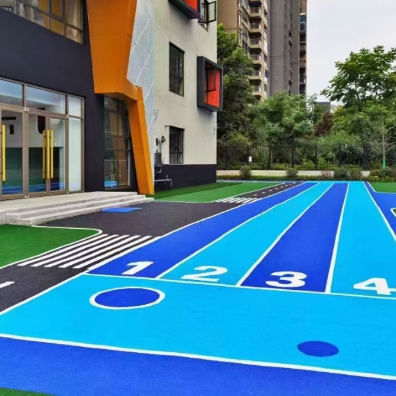 體育球場塑膠籃球場多行業(yè)適用