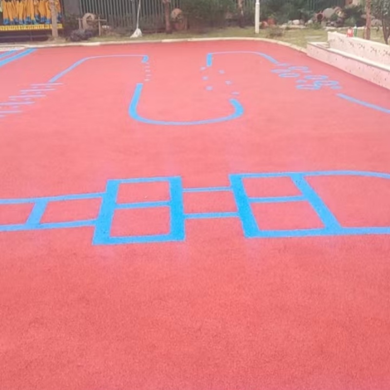體育球場硅pu籃球場施工打造好品質(zhì)