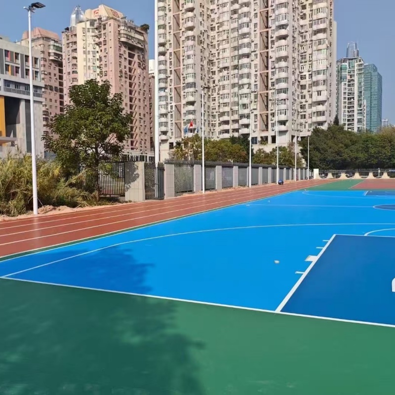 體育球場塑膠跑道施工產(chǎn)品性能