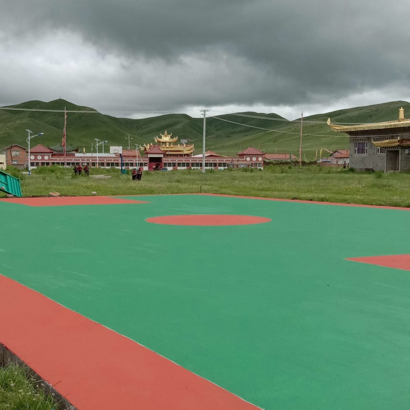 塑膠操場(chǎng)鋪裝廠家直銷(xiāo)