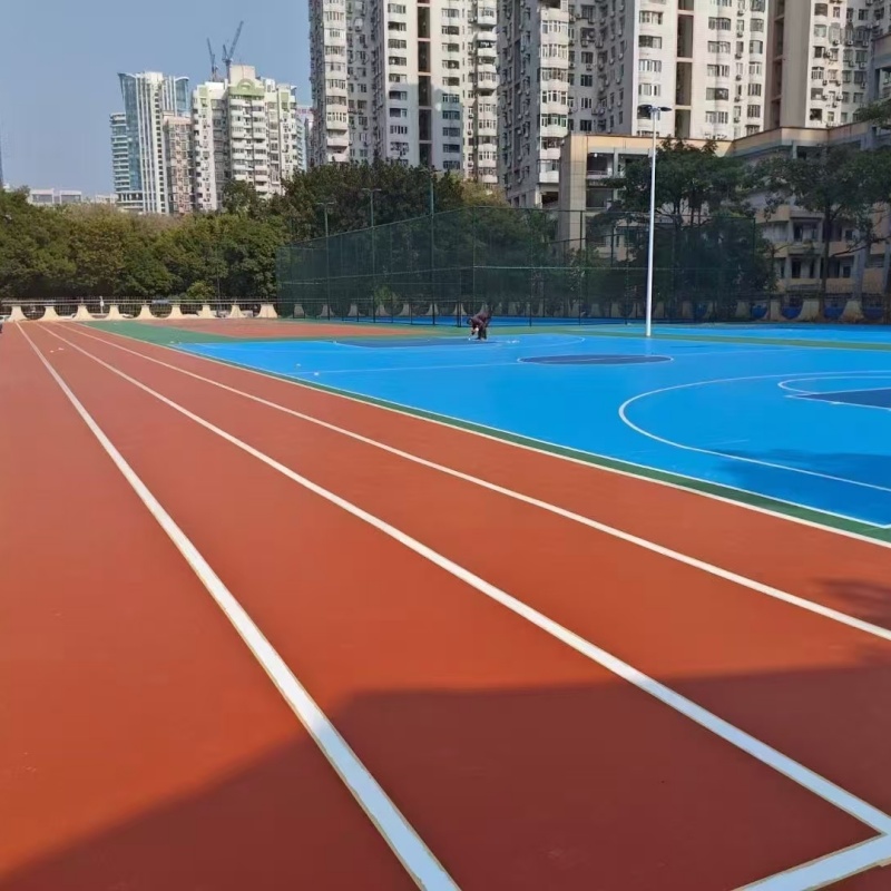 【塑膠跑道epdm幼兒園橡膠跑道商家直供】