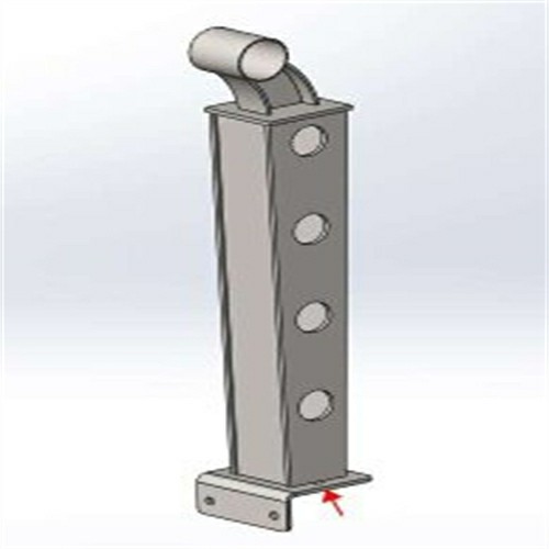 雅安金屬梁柱式中央防撞護欄