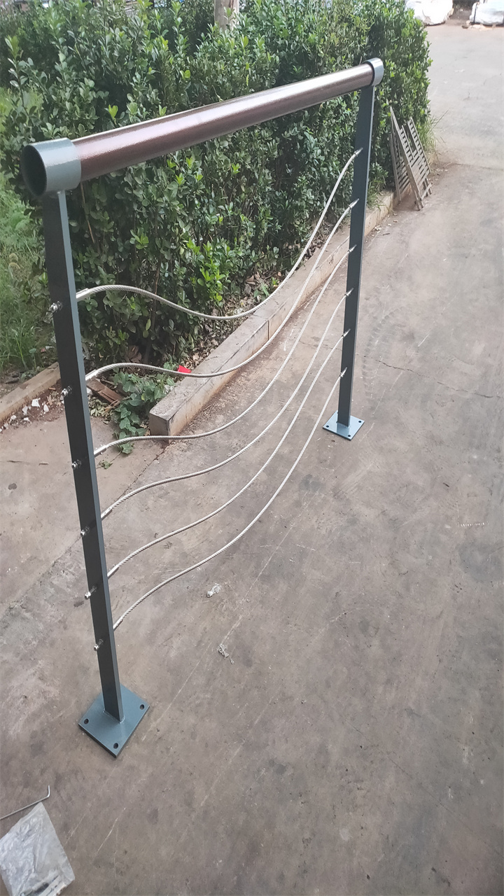 臨夏鍍鋅繩索欄桿訂做廠家