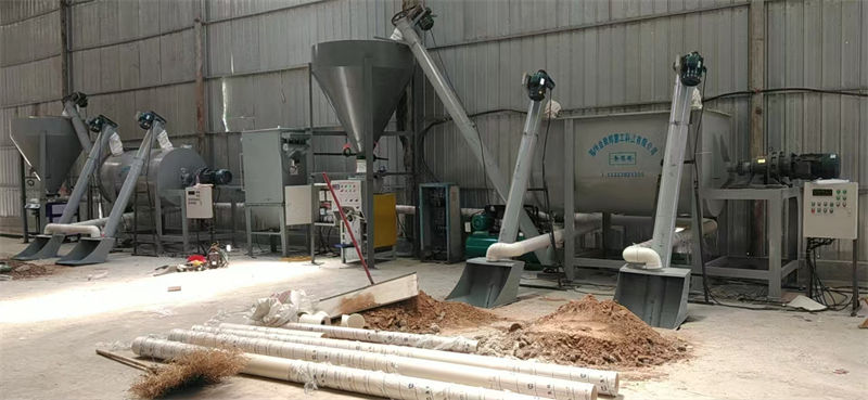 紅旗膩子粉攪拌機全自動干粉砂漿設(shè)備質(zhì)優(yōu)價保