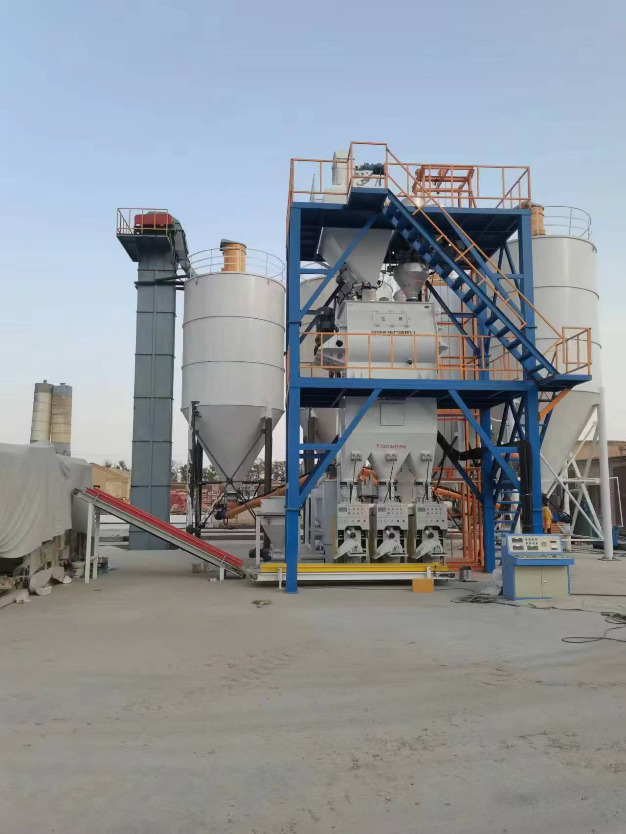 膩子粉生產(chǎn)線一個人操作