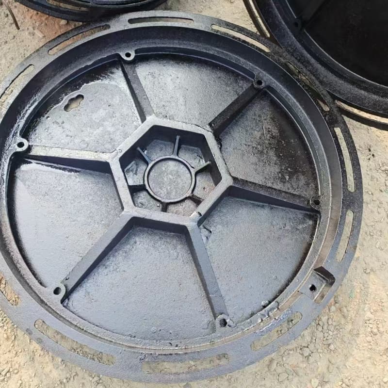 望謨球墨鑄鐵井蓋鑄鐵五防井蓋品類齊全