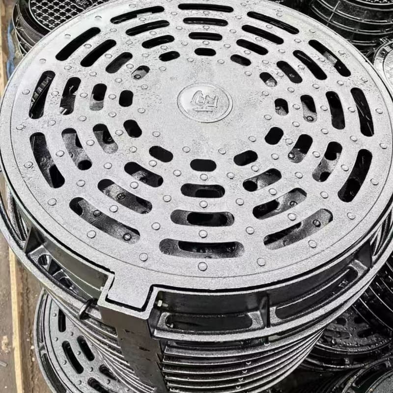 安平球墨鑄鐵井蓋人行道專用井蓋價(jià)格有優(yōu)勢