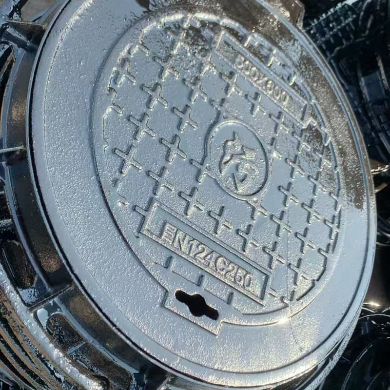 戚墅堰球墨鑄鐵井蓋弱電球墨鑄鐵井蓋廠家定制