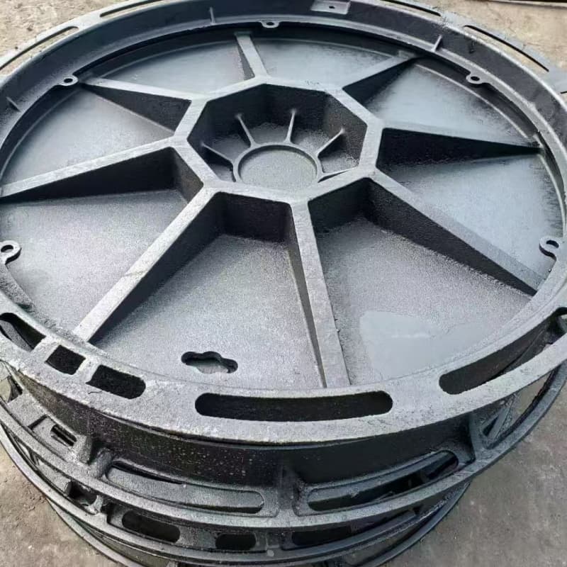 通城球墨鑄鐵井蓋_防盜球墨鑄鐵井蓋型號(hào)齊全