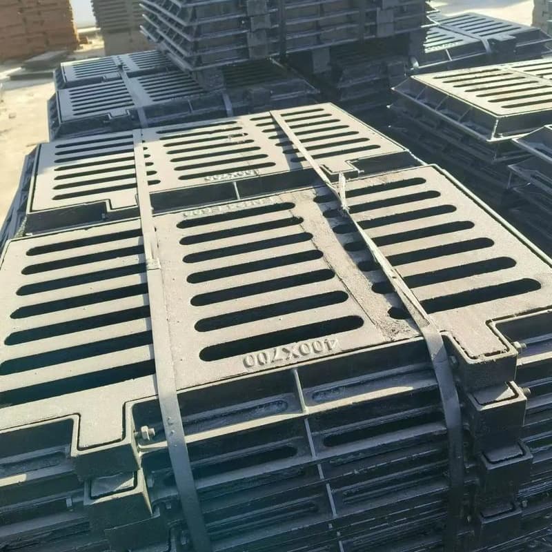 寧陜球墨鑄鐵篦子溝蓋板350x500下水道篦子送貨上門