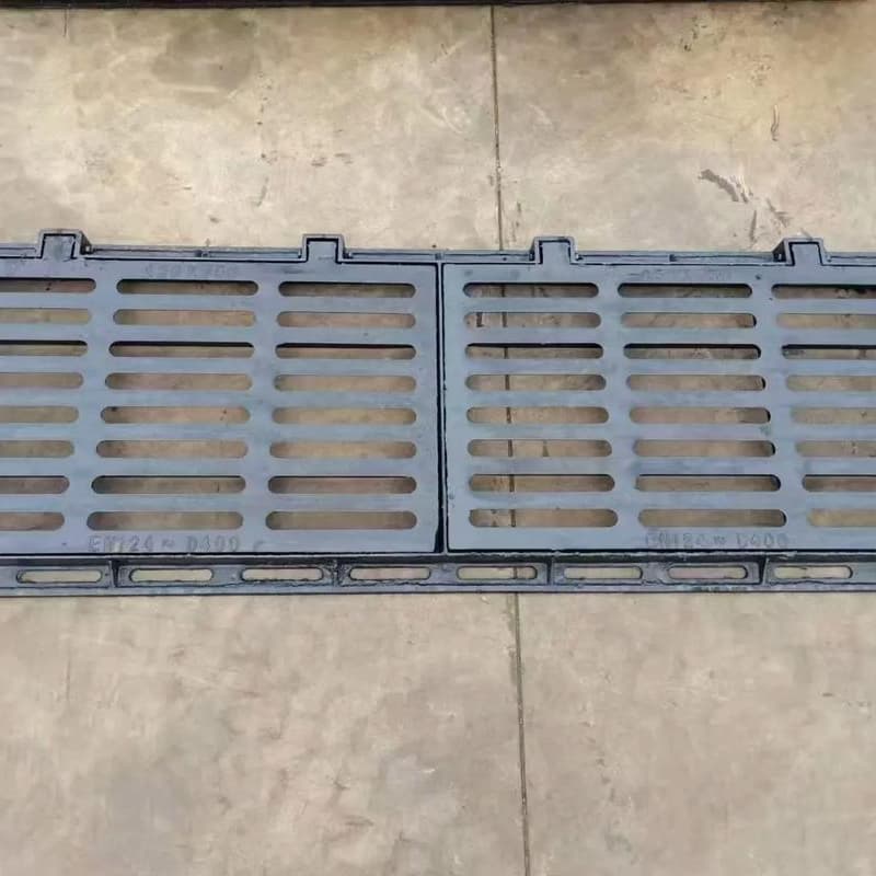 沈陽(yáng)球墨鑄鐵篦子溝蓋板-400x600球墨鑄鐵蓋板貨源直供