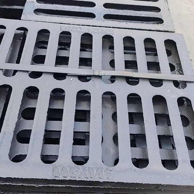 武功球墨鑄鐵篦子溝蓋板400x600下水道蓋板資質(zhì)認(rèn)證