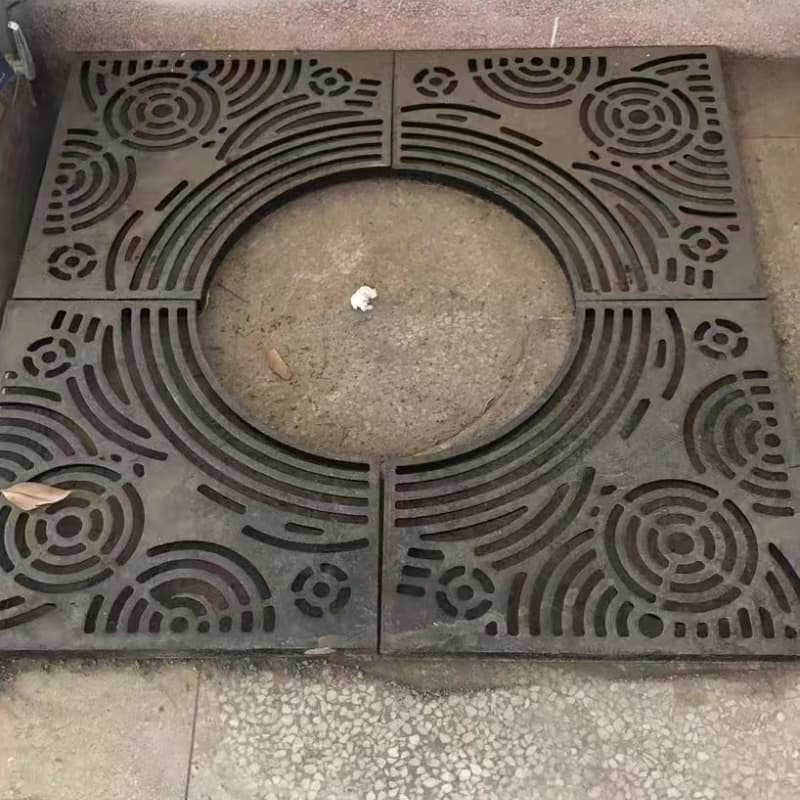 昂昂溪球墨鑄鐵篦子溝蓋板_450x750球墨鑄鐵篦子嚴(yán)選用料