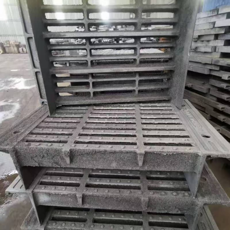 梁子湖球墨鑄鐵篦子溝蓋板380x500球墨鑄鐵蓋板專注生產(chǎn)制造多年