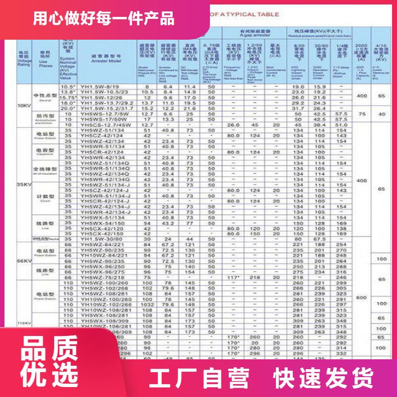 【避雷器】YH3WZ-0.5/2.6-R.定金锁价