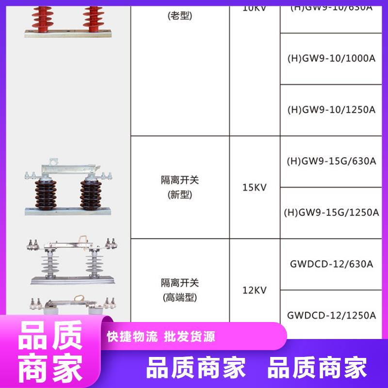 【户外隔离刀闸】HGW9-15/630采购无忧