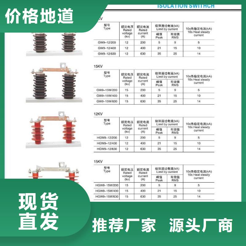 【避雷器】可卸式避雷器HY5WS-17/50TB-DL一对一为您服务