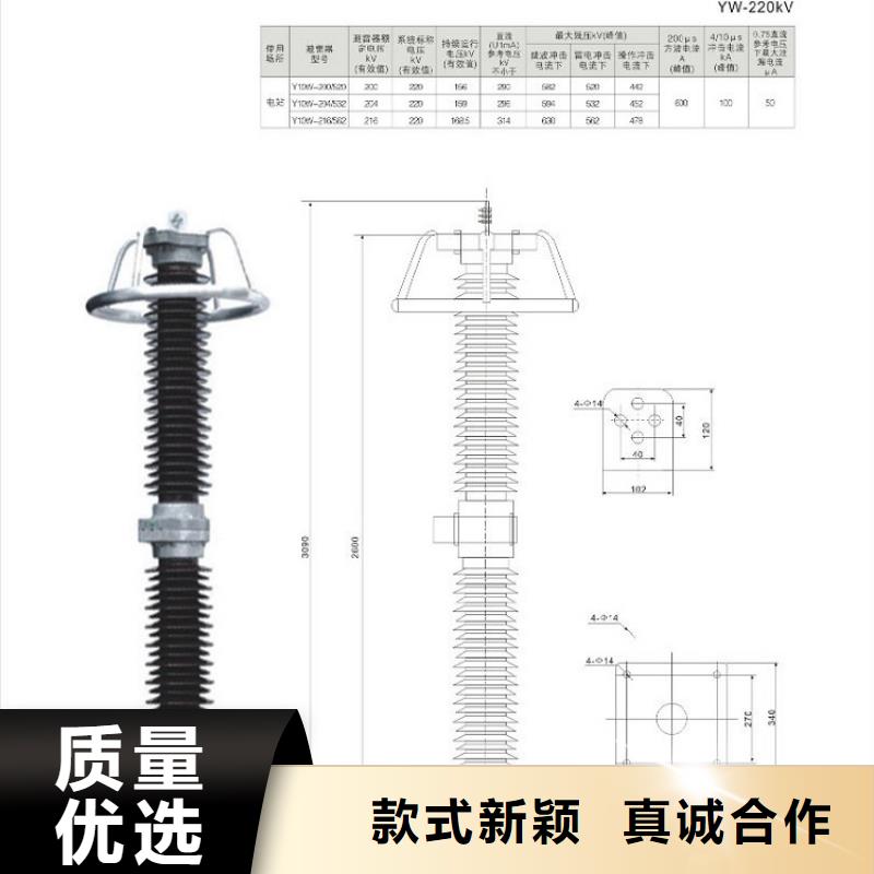 可卸式避雷器HY5WS-17/50TB-DL.货源足质量好