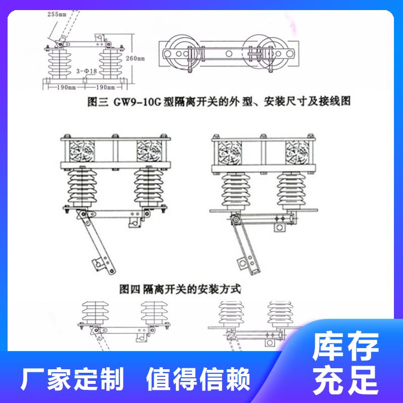 单极隔离开关GW9-10KV/1250A质量放心.【当地】品牌