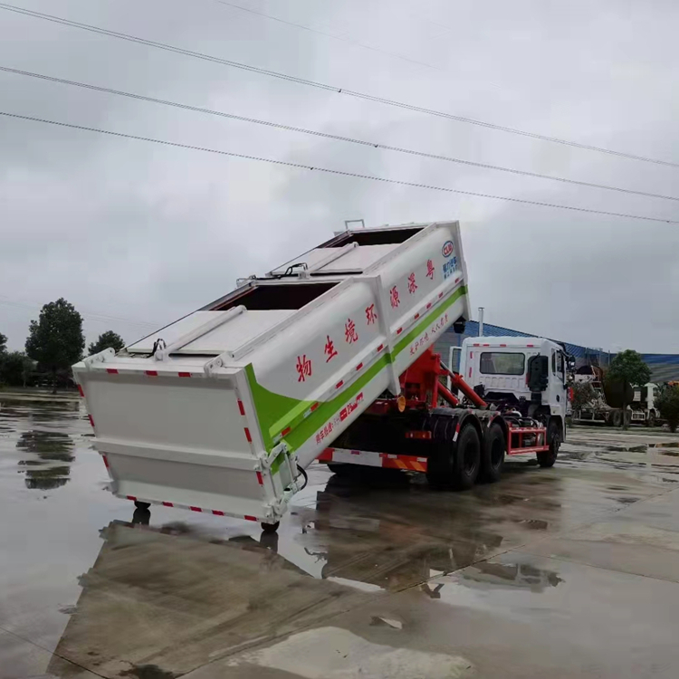 粪肥厂干粪转运车8立方粪便自卸车本地厂家厂家质量过硬