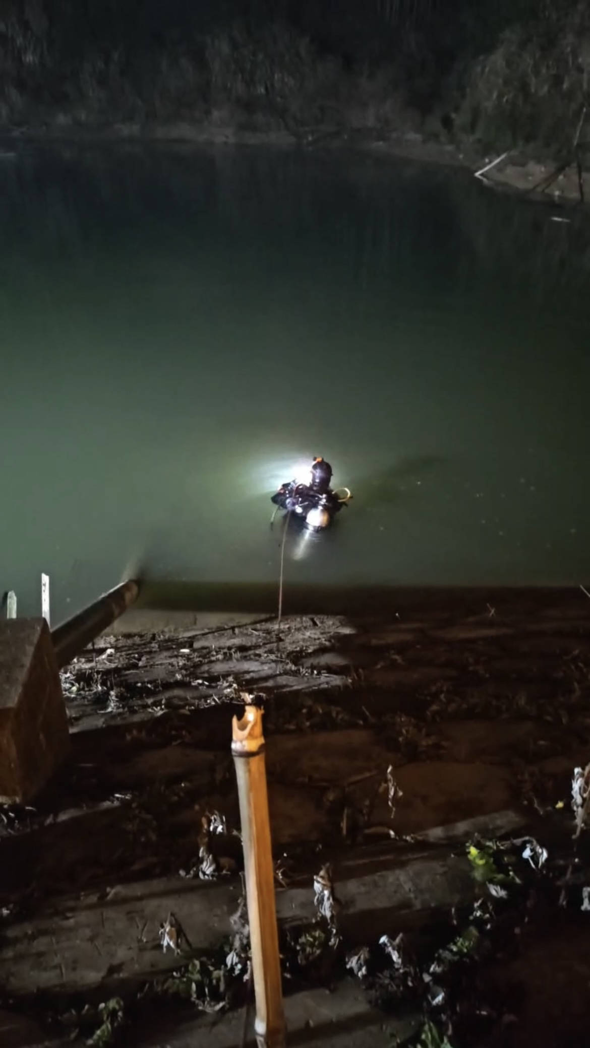 郴州潛水打撈隊快速到達