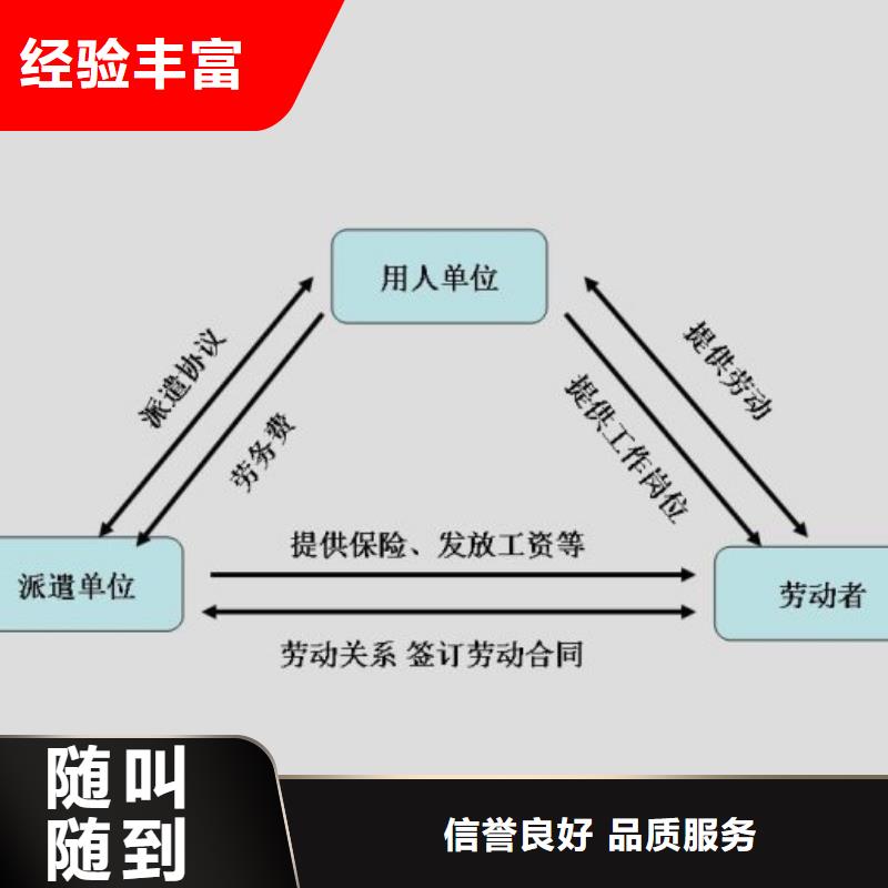 从化临时工派遣收费?诚信放心