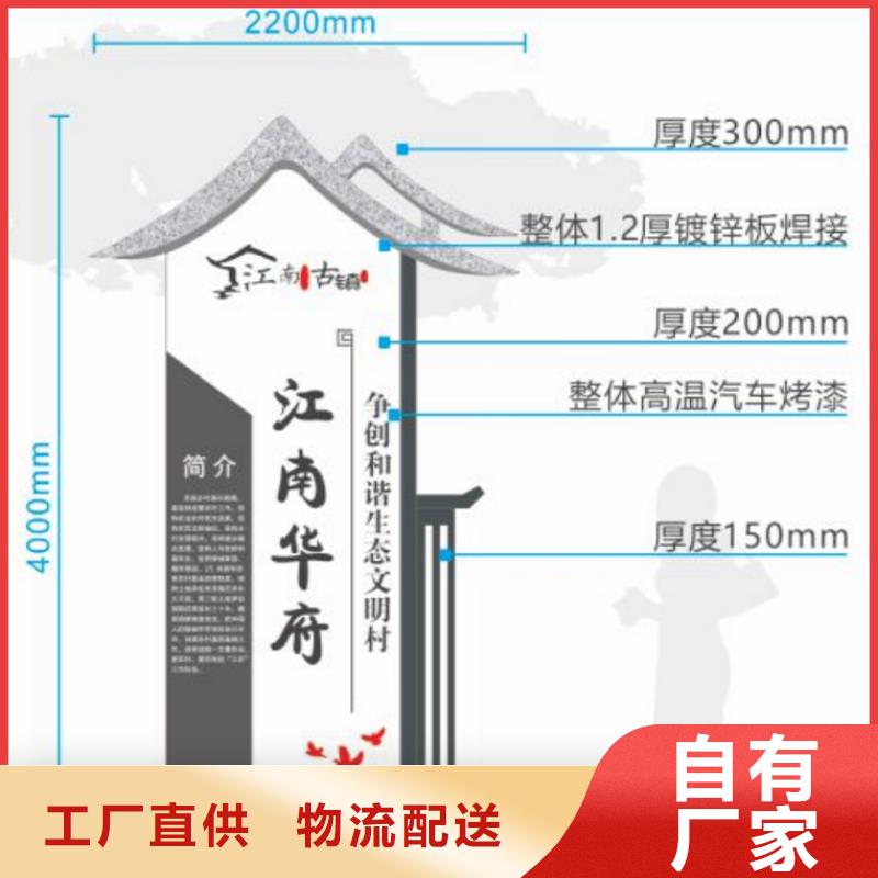 景观小品美丽乡村标牌售后无忧专业生产N年