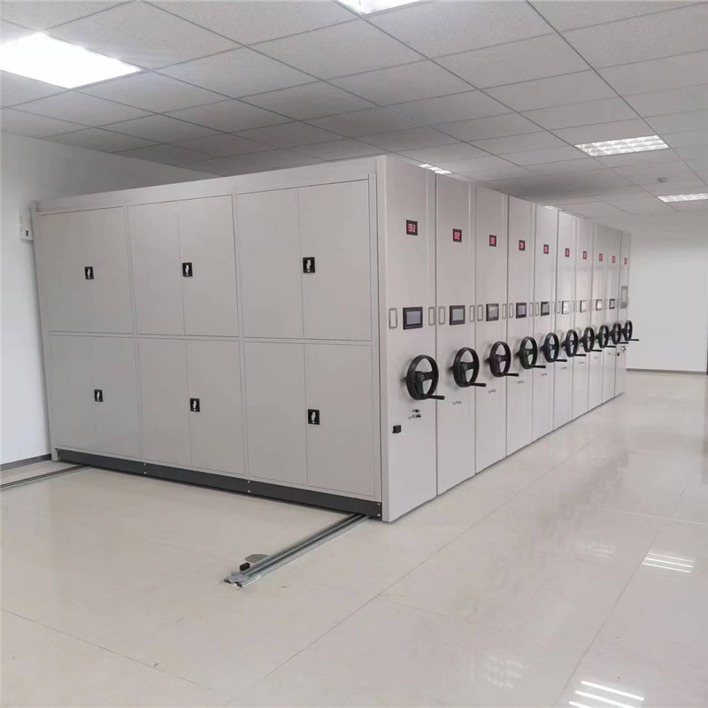 梅州密集柜-手動移動檔案架 種類齊全