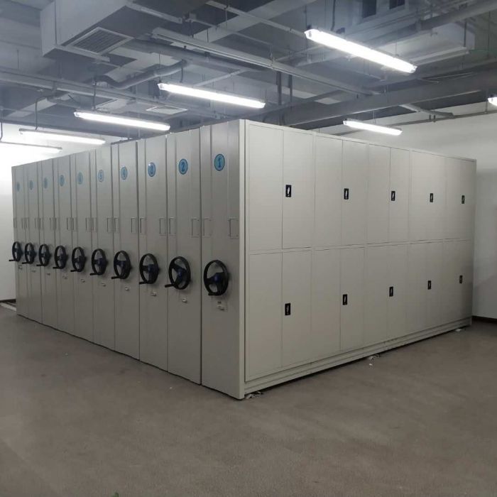 豐澤電動(dòng)密集柜檔案庫房密集柜客戶滿意度高