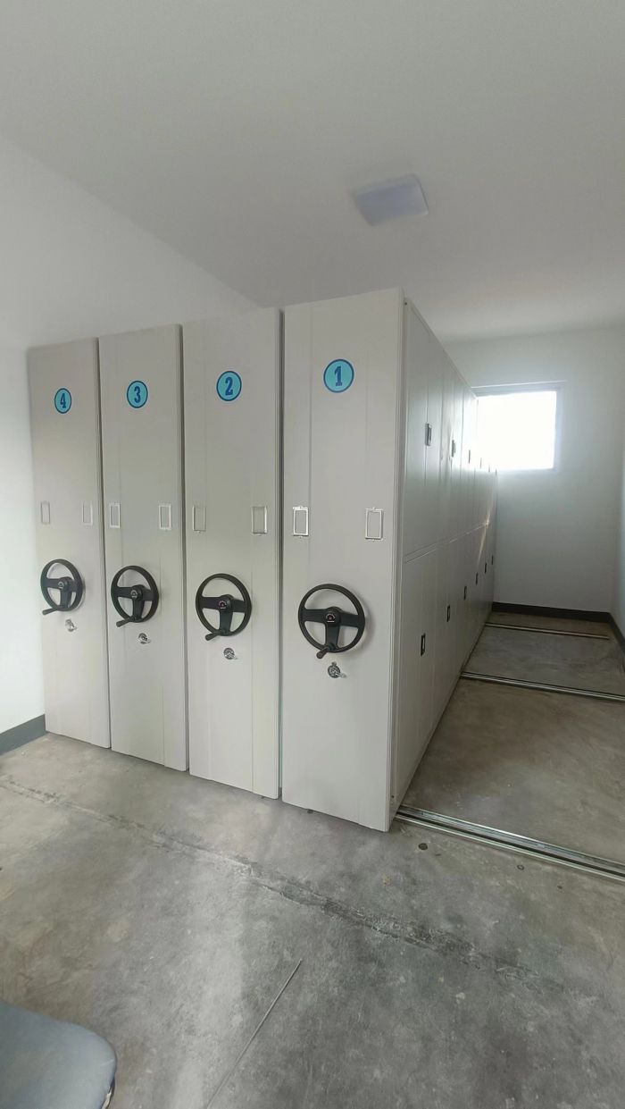 密集架1檔案資料庫密集柜產(chǎn)品實(shí)拍