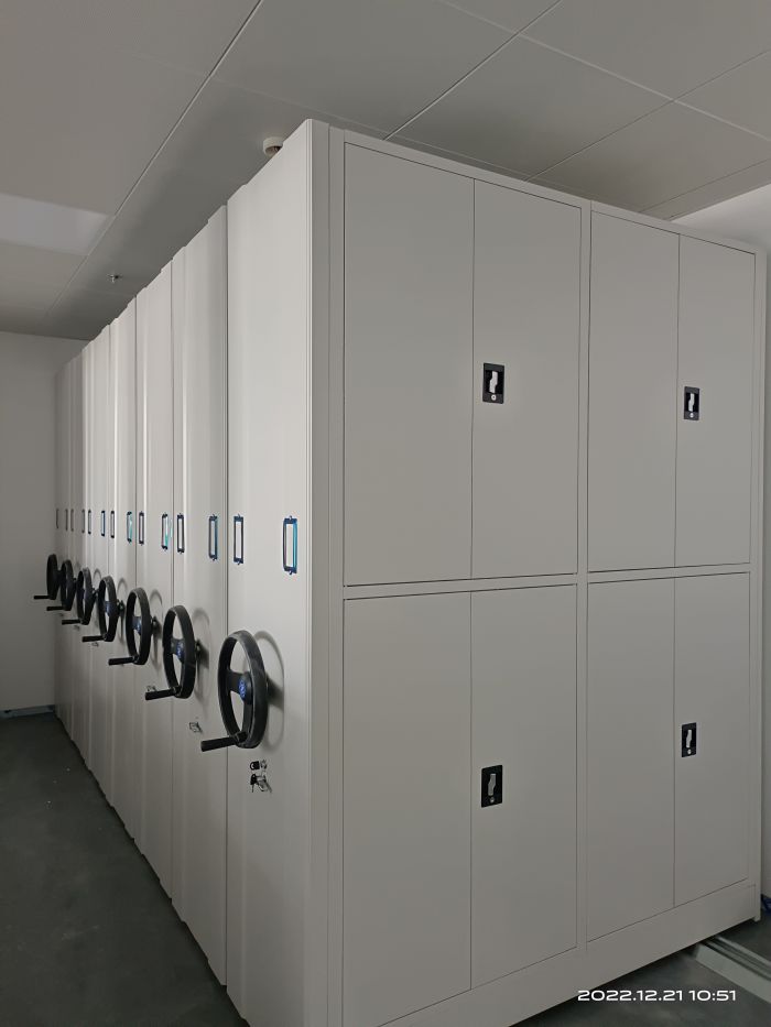 寶應(yīng)電動智能密集架,手動型搖臂式密集柜好產(chǎn)品不怕比