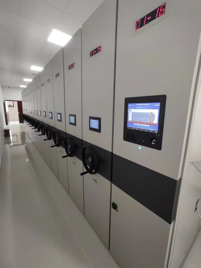 華龍電動(dòng)智能密集架-密集手動(dòng)型檔案柜專(zhuān)注品質(zhì)