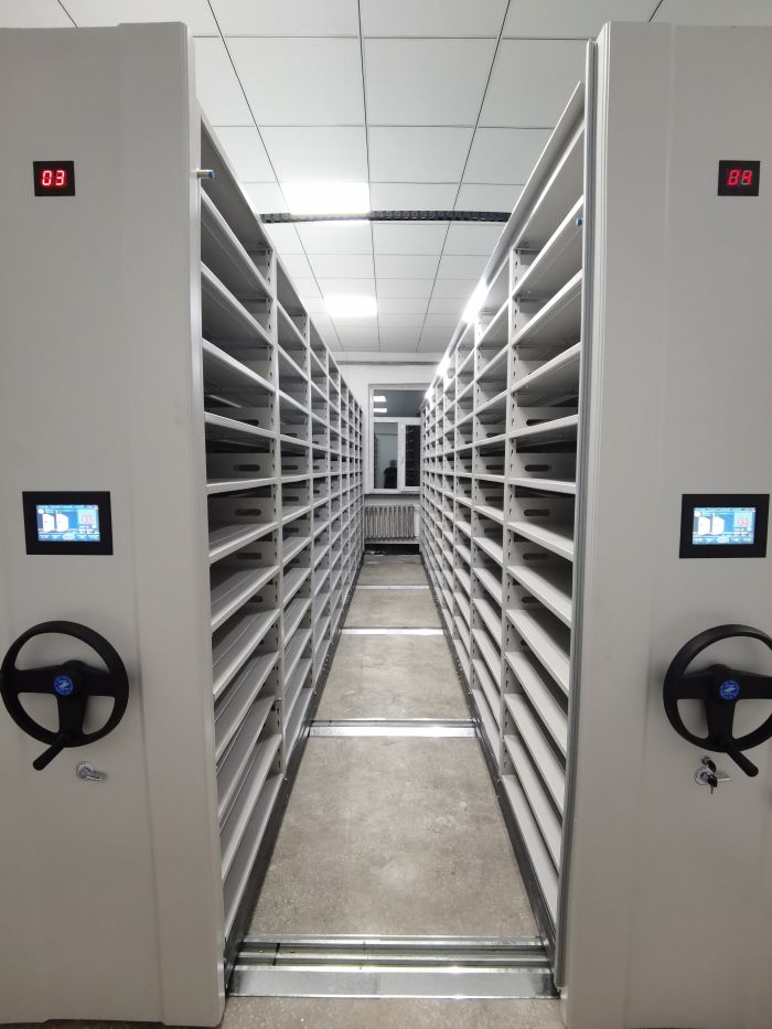 廠家加工【樺平】武威密集手搖式移動(dòng)柜