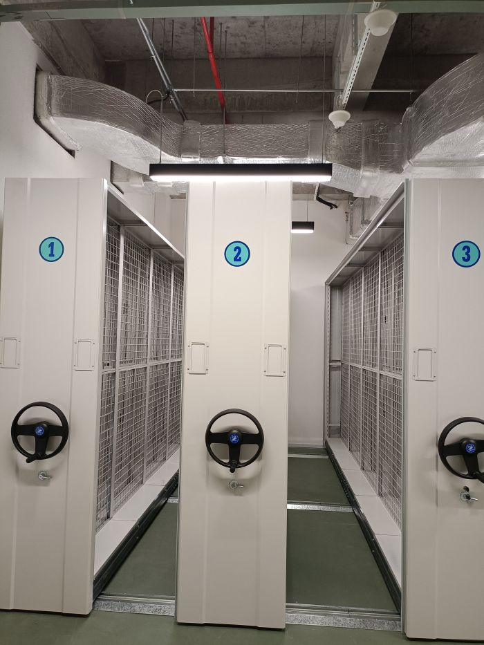 臨淄手動密集架廠家晾片密集柜質(zhì)量牢靠